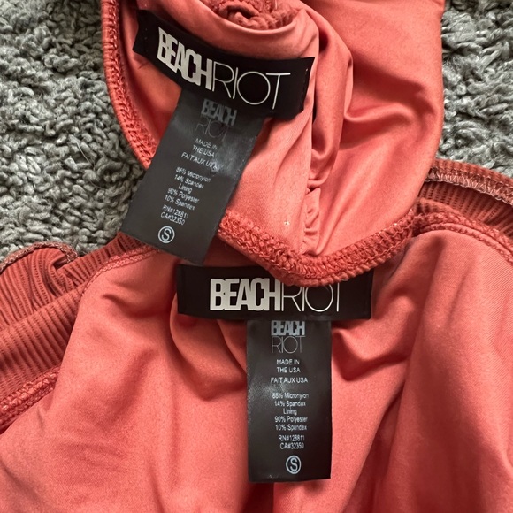 New Beach Riot Madeline Top + Ivy Bikini Bottom in Rust - Picture 8 of 8